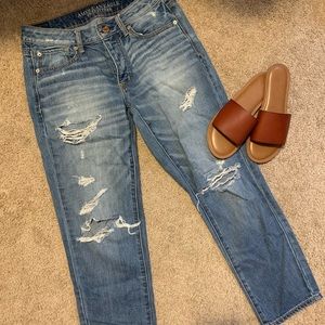 American Eagle Boy Crop Jeans